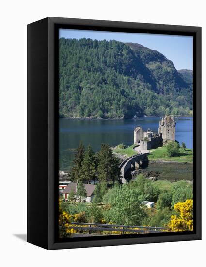 Urquhart Castle, Loch Ness, Scotland, United Kingdom-Adina Tovy-Framed Stretched Canvas