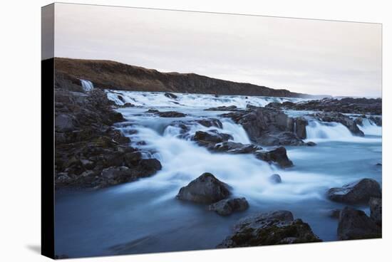 Urridafoss Waterfall, South Iceland, Iceland, Polar Regions-Christian Kober-Stretched Canvas