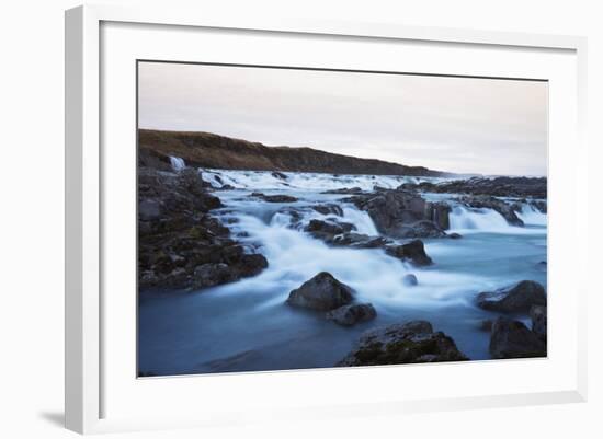 Urridafoss Waterfall, South Iceland, Iceland, Polar Regions-Christian Kober-Framed Photographic Print