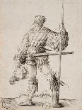 Soldier with a Lance, 1514-Urs Graf-Stretched Canvas