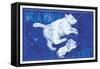 Ursa Major and Leo Minor-null-Framed Stretched Canvas