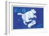 Ursa Major and Leo Minor-null-Framed Art Print