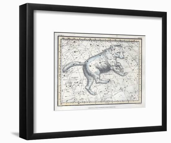 Ursa Major Constellation, 1822-Science Source-Framed Giclee Print