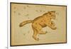 Ursa Major Constellation, 1825-Science Source-Framed Giclee Print