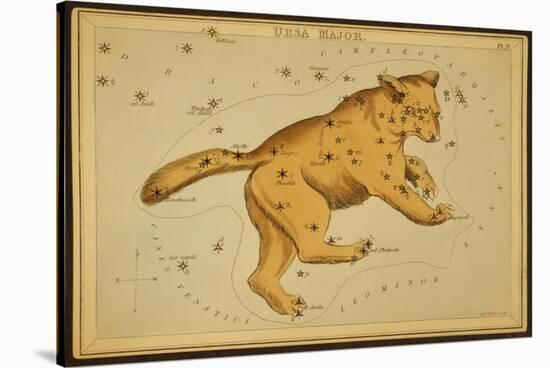 Ursa Major Constellation, 1825-Science Source-Stretched Canvas