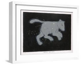 Ursa Major: The Constellation is Composed at First Sight of Seven Conspicuous Stars-Charles F. Bunt-Framed Art Print
