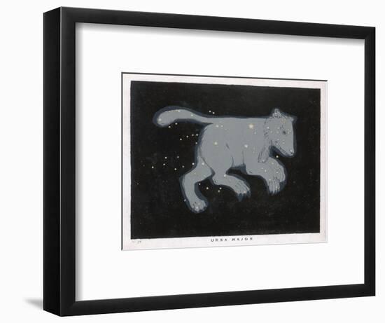 Ursa Major: The Constellation is Composed at First Sight of Seven Conspicuous Stars-Charles F. Bunt-Framed Art Print