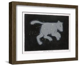 Ursa Major: The Constellation is Composed at First Sight of Seven Conspicuous Stars-Charles F. Bunt-Framed Art Print