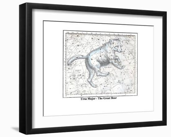 Ursa Major - the Great Bear-Alexander Jamieson-Framed Art Print