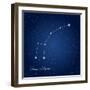 Ursa Minor Constellation at Starry Night Sky-Kgkarolina-Framed Photographic Print