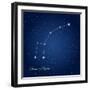 Ursa Minor Constellation at Starry Night Sky-Kgkarolina-Framed Photographic Print