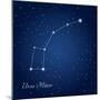 Ursa Minor Constellation at Starry Night Sky-Kgkarolina-Mounted Photographic Print