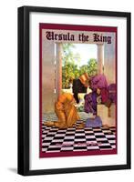 Ursula the King-Maxfield Parrish-Framed Art Print