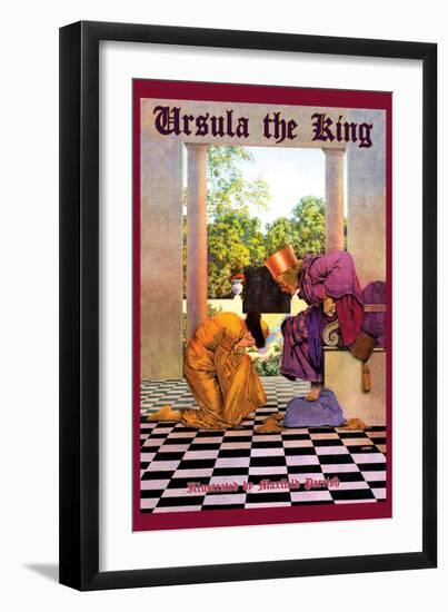 Ursula the King-Maxfield Parrish-Framed Art Print