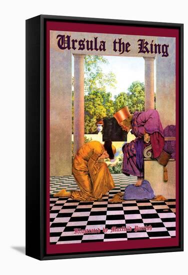 Ursula the King-Maxfield Parrish-Framed Stretched Canvas