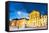 Ursuline Church, Ljubljana, Slovenia, Europe.-kasto-Framed Stretched Canvas