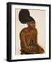 Uru, La Mangbeou (Niangara) Haut Ouelle, from Dessins Et Peintures D'afrique, Executes Au Cours De-Alexander Yakovlev-Framed Giclee Print
