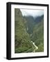 Urubamba River Flows Below Machu Picchu, Peru, South America-McCoy Aaron-Framed Photographic Print