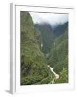 Urubamba River Flows Below Machu Picchu, Peru, South America-McCoy Aaron-Framed Photographic Print