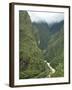 Urubamba River Flows Below Machu Picchu, Peru, South America-McCoy Aaron-Framed Photographic Print