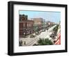 Uruguay, Montevideo, 18th of July Street, Published in La Ilustración, 1872-L. Urgelles-Framed Giclee Print