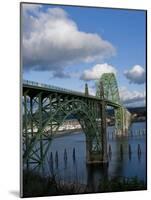 Us 101 Bridge, Newport, Oregon, USA-Peter Hawkins-Mounted Photographic Print