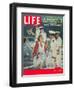 US Air Force Academy Cadets Greeting Guests after Graduation, June 22, 1959-Leonard Mccombe-Framed Photographic Print