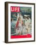 US Air Force Academy Cadets Greeting Guests after Graduation, June 22, 1959-Leonard Mccombe-Framed Photographic Print