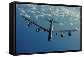 US Air Force B-52 Flies a Mission in Support of 2010 Rim of the Pacific Exercises-null-Framed Stretched Canvas