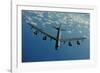 US Air Force B-52 Flies a Mission in Support of 2010 Rim of the Pacific Exercises-null-Framed Photo