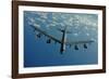 US Air Force B-52 Flies a Mission in Support of 2010 Rim of the Pacific Exercises-null-Framed Photo