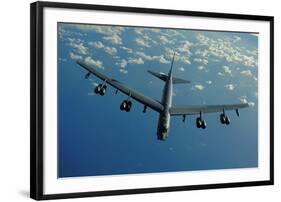 US Air Force B-52 Flies a Mission in Support of 2010 Rim of the Pacific Exercises-null-Framed Photo