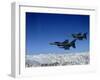 US Air Force F-16 Fighting Falcons Conduct Operations over Eastern Afghanistan-null-Framed Photographic Print