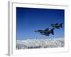 US Air Force F-16 Fighting Falcons Conduct Operations over Eastern Afghanistan-null-Framed Photographic Print