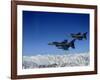 US Air Force F-16 Fighting Falcons Conduct Operations over Eastern Afghanistan-null-Framed Photographic Print