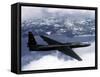 US Air Force U-2 High-Altitude Reconnaissance Aircraft-null-Framed Stretched Canvas