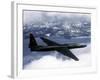 US Air Force U-2 High-Altitude Reconnaissance Aircraft-null-Framed Photo