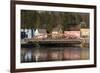 US, Alaska, Ketchikan. Historic Creek Street red light district, Stedman St. Tlingits-Trish Drury-Framed Premium Photographic Print