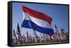 US and Dutch Flag-Joseph Sohm-Framed Stretched Canvas