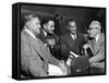 Us and Pakistan Delegates at the United Nations, Paris, 1950S-null-Framed Stretched Canvas