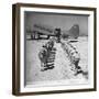 US Armed Forces C46 Cargo Plane Loading Troops and Equipment-Bernard Hoffman-Framed Photographic Print