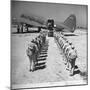 US Armed Forces C46 Cargo Plane Loading Troops and Equipment-Bernard Hoffman-Mounted Photographic Print