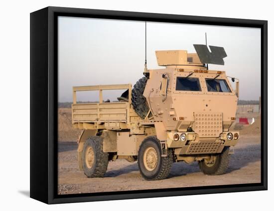 US Army Armored Truck-Stocktrek Images-Framed Stretched Canvas
