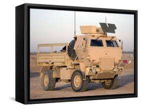 US Army Armored Truck-Stocktrek Images-Framed Stretched Canvas