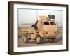 US Army Armored Truck-Stocktrek Images-Framed Photographic Print