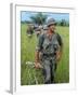 US Army Captain Robert Bacon Leading a Patrol During the Early Years of the Vietnam War-Larry Burrows-Framed Photographic Print