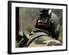 US Army National Guardsman Looks out a UH-60 Black Hawk Helicopter During a Search and Rescue-Stocktrek Images-Framed Photographic Print