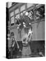 Us Army Recruits Bid Farewell to Family before the Train Journey to Training Camp, 1917-American Photographer-Stretched Canvas