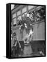 Us Army Recruits Bid Farewell to Family before the Train Journey to Training Camp, 1917-American Photographer-Framed Stretched Canvas