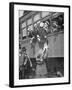 Us Army Recruits Bid Farewell to Family before the Train Journey to Training Camp, 1917-American Photographer-Framed Photographic Print